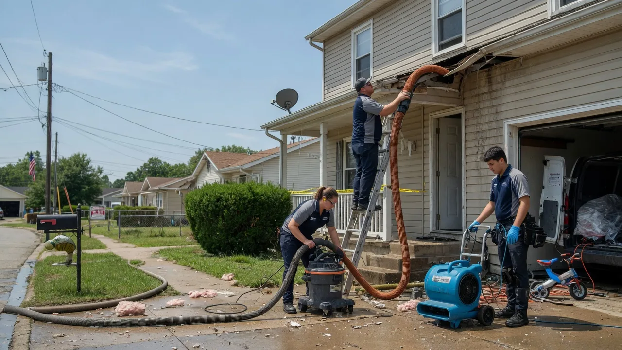 Water Damage Restoration in Dysart, PA near me